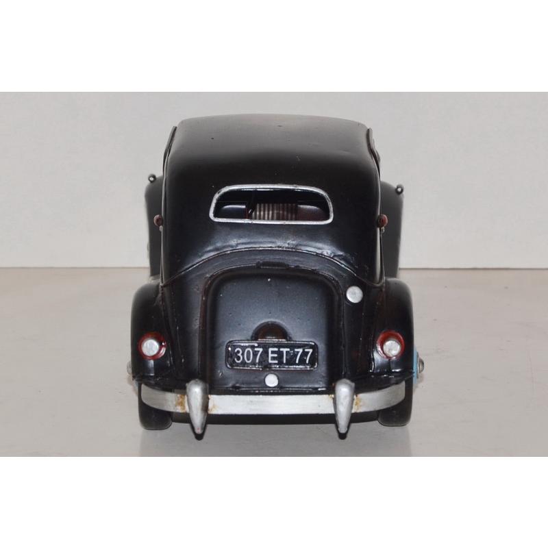 Nostalgisches Citroën Blechmodell Gangster-Limousine handgefertigt 30 cm