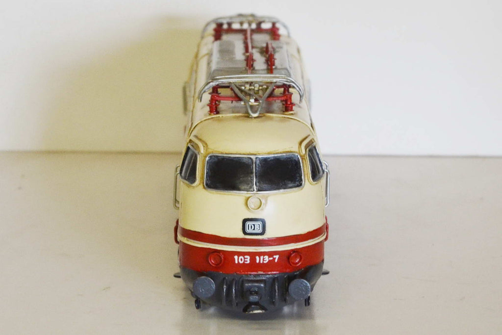 Nostalgisches Blechmodell E-Lok BR 103 Deutsche Bundesbahn, handgefertigt