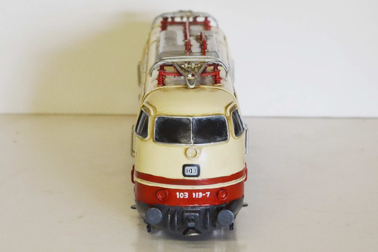 Nostalgisches Blechmodell E-Lok BR 103 Deutsche Bundesbahn, handgefertigt