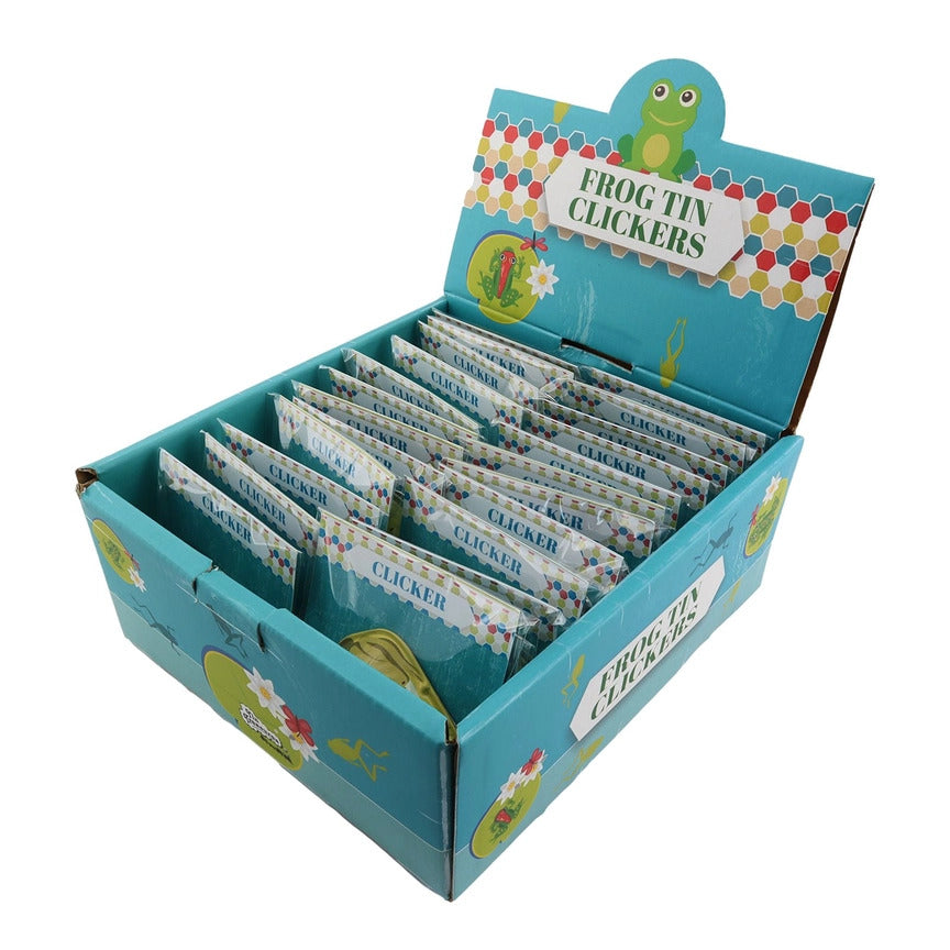 Tin Wind-Up Frog Clicker